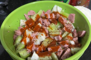 Late night Mexican snack