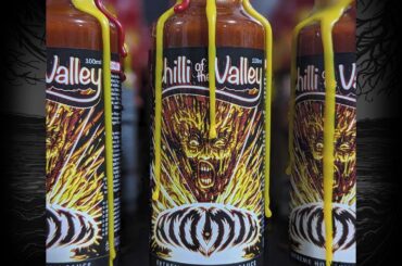 I design heavily illustrated hot sauce labels internationally for a living. AMA