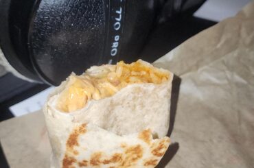 Update: grilled cheesy bean & rice burritos