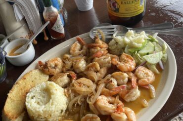 More delicious shrimp- Middle of nowhere, Mexico