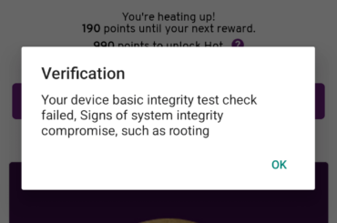 Why is the app doing that my phone is not rooted (btw)
