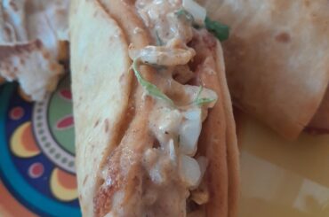 Chicken Street Chalupas (rice added)