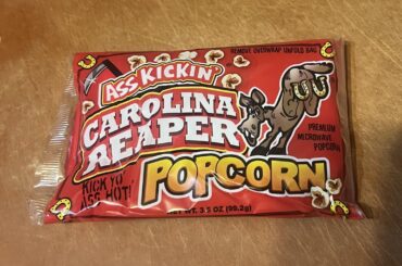 Carolina reaper microwave popcorn