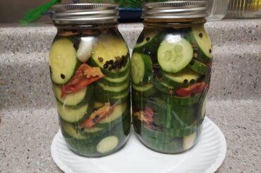 Ghost pepper dill pickeles