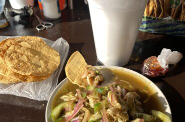 Can’t stop won’t stop ordering aguachile to go!-PVR, Mexico