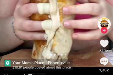 two burritos vs one woman