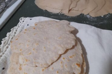 Parte 2 de hacer tortillas de harina