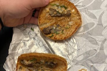 Steak cheesy street chalupas