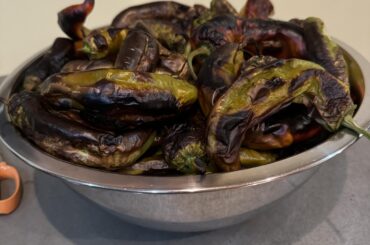 Roasted Hatch Chilis