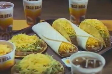 Taco Bell vintage $5 meal deal 1980