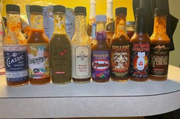 Rate my sauce lineup for a wings challenge
