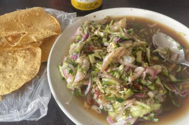 A street agiachile from Leo, street ceviche video- PVR, Mexico