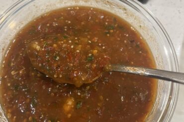Idk what to call this salsa but it’s great for tacos
