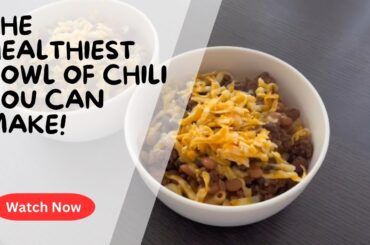 The Healthiest Bowl of Chili With Ancestral Ground Beef | Easy Chili Recipe Anyone Can Make
