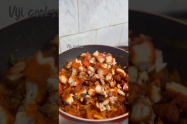 Fish Chilli recipe in tamil | Easy & spicy fish chilli #shortsfeed #fishfry #lunch #sidedish