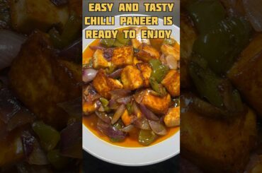 Tastiest Chilli Panner Ever !! #shorts #ytshorts #food #cokkwithnargis