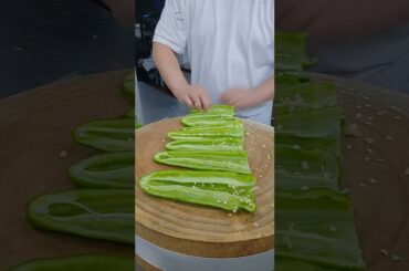 #How to cut vegetables in various ways #How to cut shredded chili peppers
