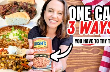 3 Unique Ways to use BAKED BEANS in Your Dinners!