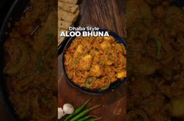 Aloo Bhuna Masala | Potato Recipes | Aloo Ki Sabji #aloobhuna #shorts #potatorecipe