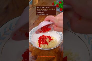 EASY STEAMED SHRIMP WITH GARLIC SAUCE RECIPE #recipe #cooking #chinesefood #shrimp #garlic