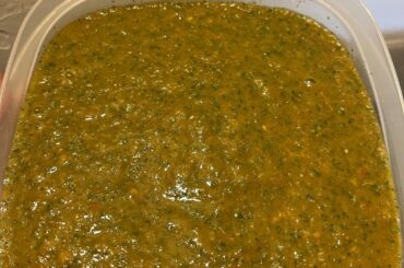 Roast Salsa (Roast tomatoes,white onion,garlic,jalapeno,hatch.  Boiled chili ajo.  Cilantro, Lemon, salt and pepper.