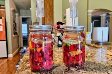 Just started my latest fermented peppers! These will be hot sauce in a couple of weeks.