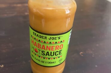 Highly recommend getting this hot sauce if there’s a Trader Joe’s near you