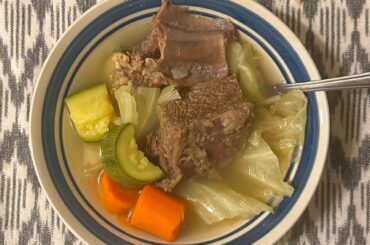 Had a craving for Caldo de Res