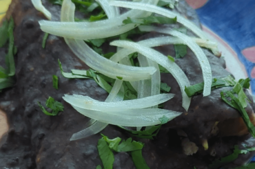 Who doesn't love Mexican Breakfast (Egg Enfrijoladas)