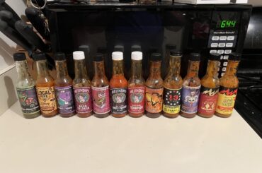 Did my own Hot Ones challenge tonight.