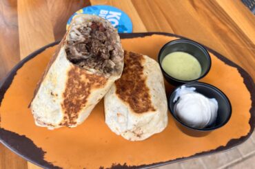 Steak mission burrito