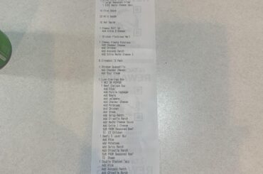 Strangest Order I’ve had in my career.