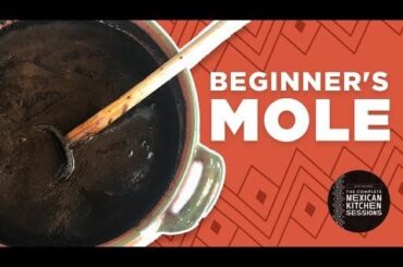 Mole 101 question - I am making mole for the 1st time. The recipe I am following calls for 1/3 cup of chopped up Mexican chocolate. A the Mexican grocery store, all I see is powdered drink mix. I think the chocolate in mole would be bittersweet and not the sugary drink mix, right? Brands? Thanks!