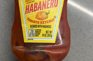 Habanero ketchup - don’t bother