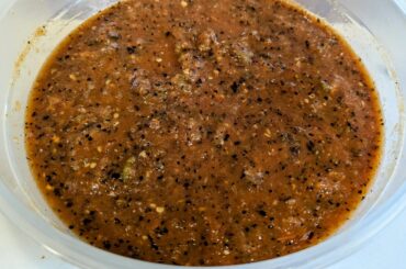 Fresh batch of Smoked, Charred Salsa