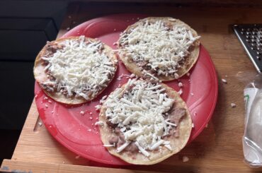 Chalupas. Better than any British beans on toast