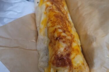 Look at this beautiful grilled cheese burrito