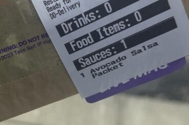 Someone took the idea from the red sauce guy. Which one of you did this?