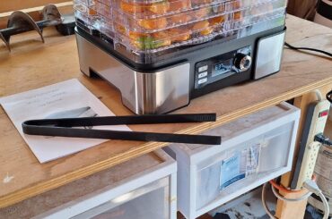 Trying my new plastic dehydrater from Amazon around $50.