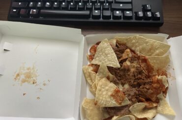 Taco Bell forgot cheese on my Nachos