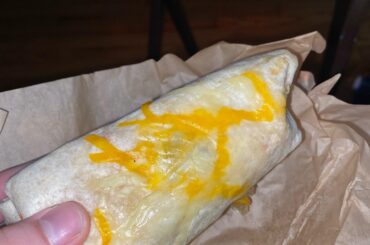 THIS AIN’T NO GRILLED CHEESE BURRITO