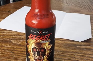 Gonna wade into the deep waters today. Never had a sauce this hot before. It just gonna get hotter.