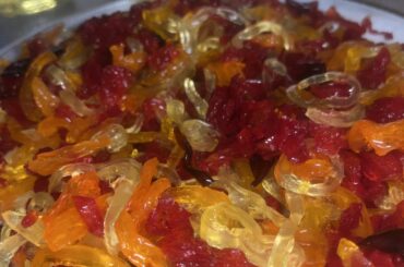 Candies peppers look like gummy worms!