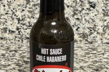 El Yucateco black label reserve.