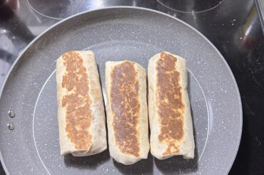 Anyone else grill their burritos a bit longer when they go home?
