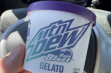 $4 for a keychain sized cup of sherbet that barely tastes like Baja Blast. I’m not mad, just disappointed.