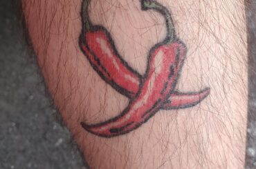 Found a similar tattoo so my wife and I got matching ones for our anniversary recently. Tis the season.