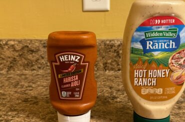 No Bueno. The Harissa tastes weird. Hard to explain. Being a fan of Hot Honey, the Hot Honey Ranch is very disappointing. I think the consistency (not thick enough) is to blame.  You guys try either one of these yet?