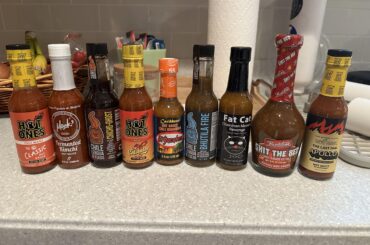 Rank these mildest to hottest