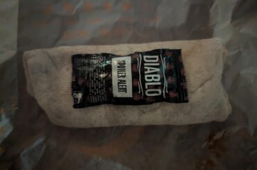 For those of you missing chilli cheese burritos... This is usually what I get for 3.89 and I use sour cream at home because it would be 4.60...